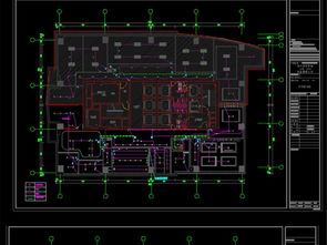 精品办公楼CAD施工图与效果图设计平面图解析及编号18744988下载指南